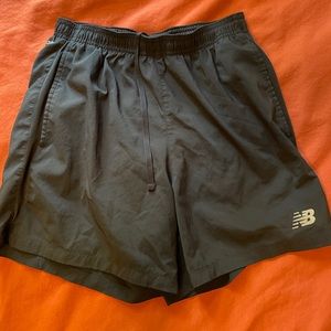 New Balance 5.5” Inseam Black Shorts